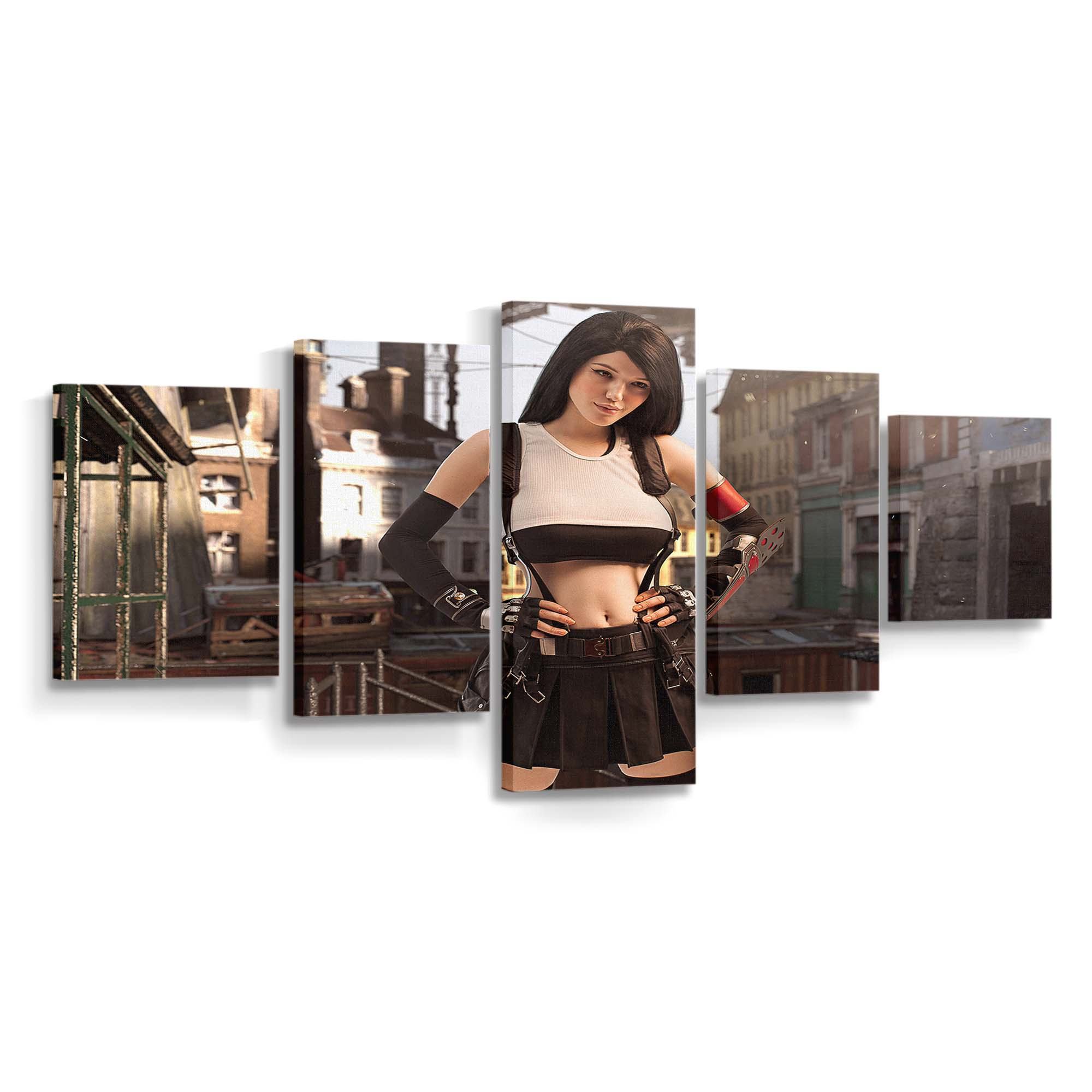 tifa lockhart final fantasy 7 cosplay dk